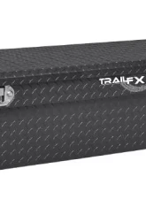 TrailFX Crsovr Std Sgl Lid Dia Tread Matte Black 16 Gauge Alum 72x19.25x13.5 Inch Height                                     - 110723 - Image 2